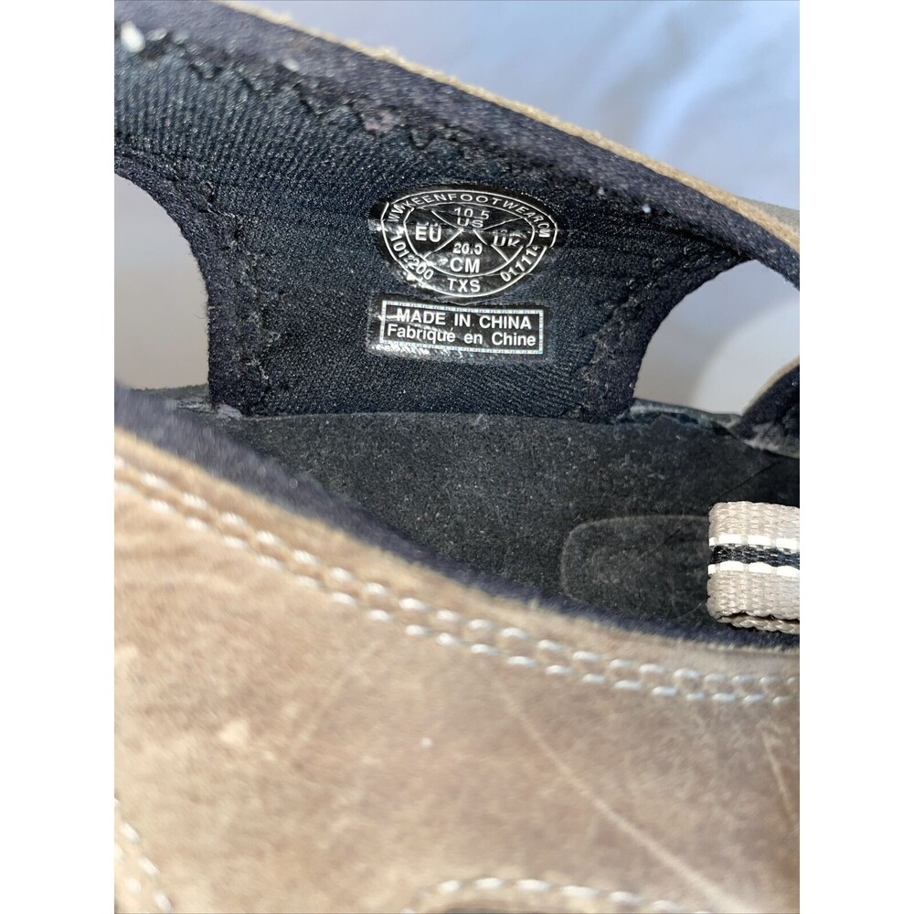 Keen River Sandals Men’s Size 10.5 M Tan Leather Waterproof Cinch Strap - Picture 2 of 12